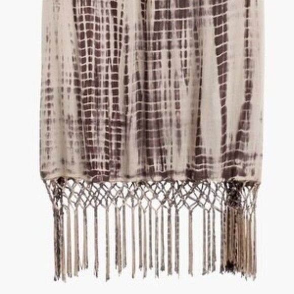 Chico's Tie-Dye Fringe Maxi Skirt - Picture 6 of 11